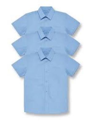 Wingman Blue Short Sleeved Shirt Small Child